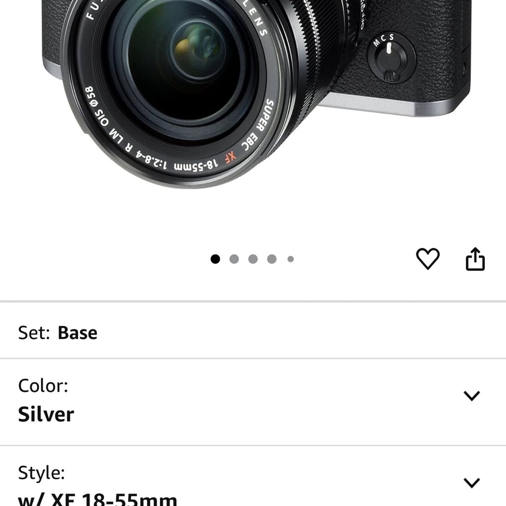 Fujifilm X-T20 Gray and Black Camera - Picture 6 of 6